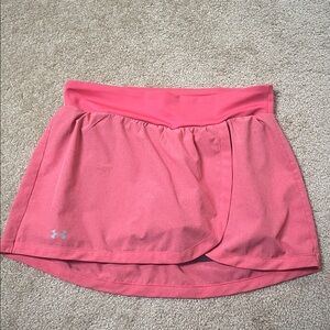 Under Armour Pink Athletic Skirt with Shorts